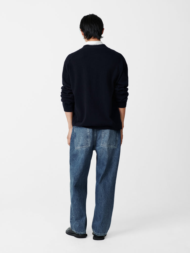 Parr Knit in Darkest Navy