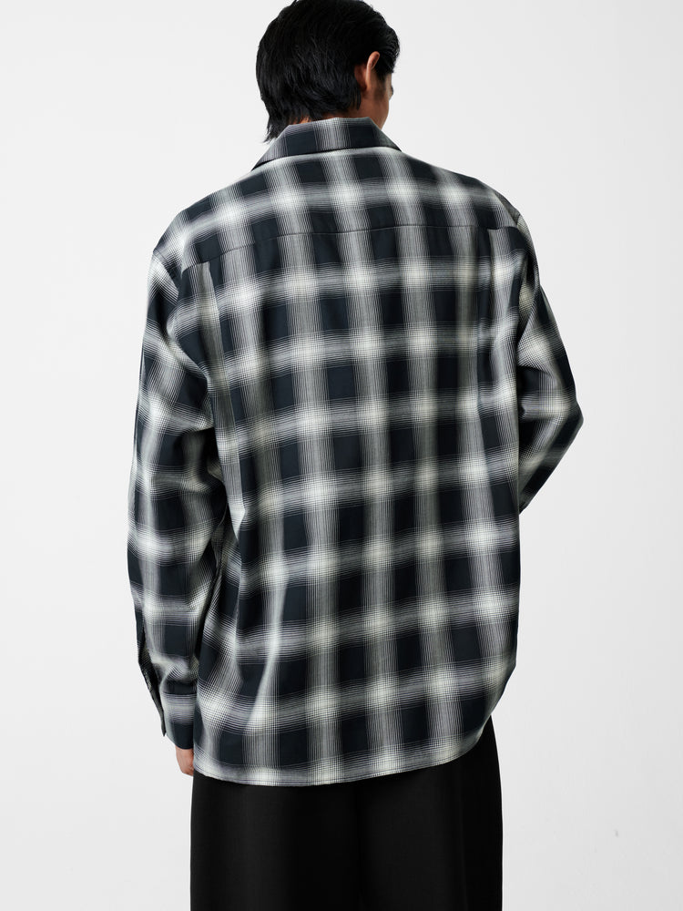 Ray Shirt in Black / Ecru Check