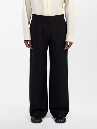 Reynosa Wool Viscose Pant in Black– Studio Nicholson