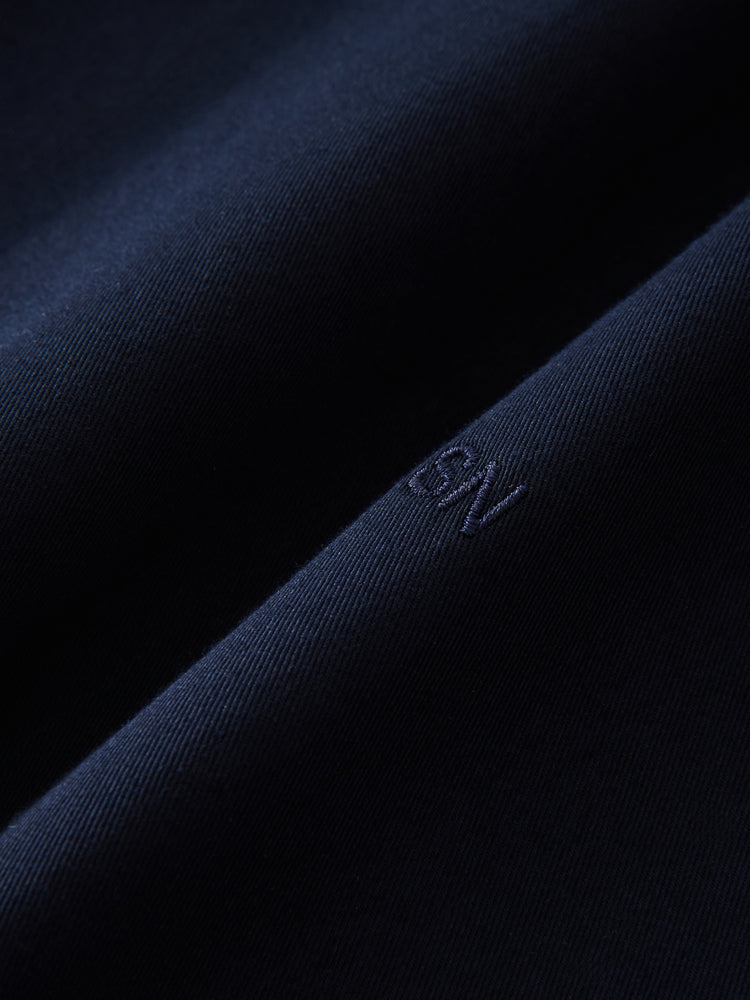 Ruskin Shirt in Darkest Navy