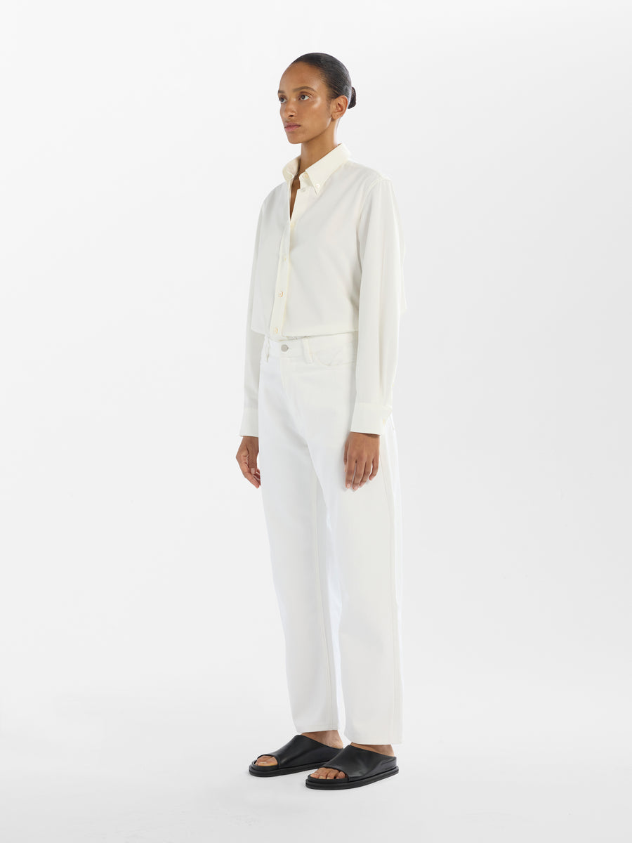 Ruthe Selvedge Jean in Optic White– Studio Nicholson