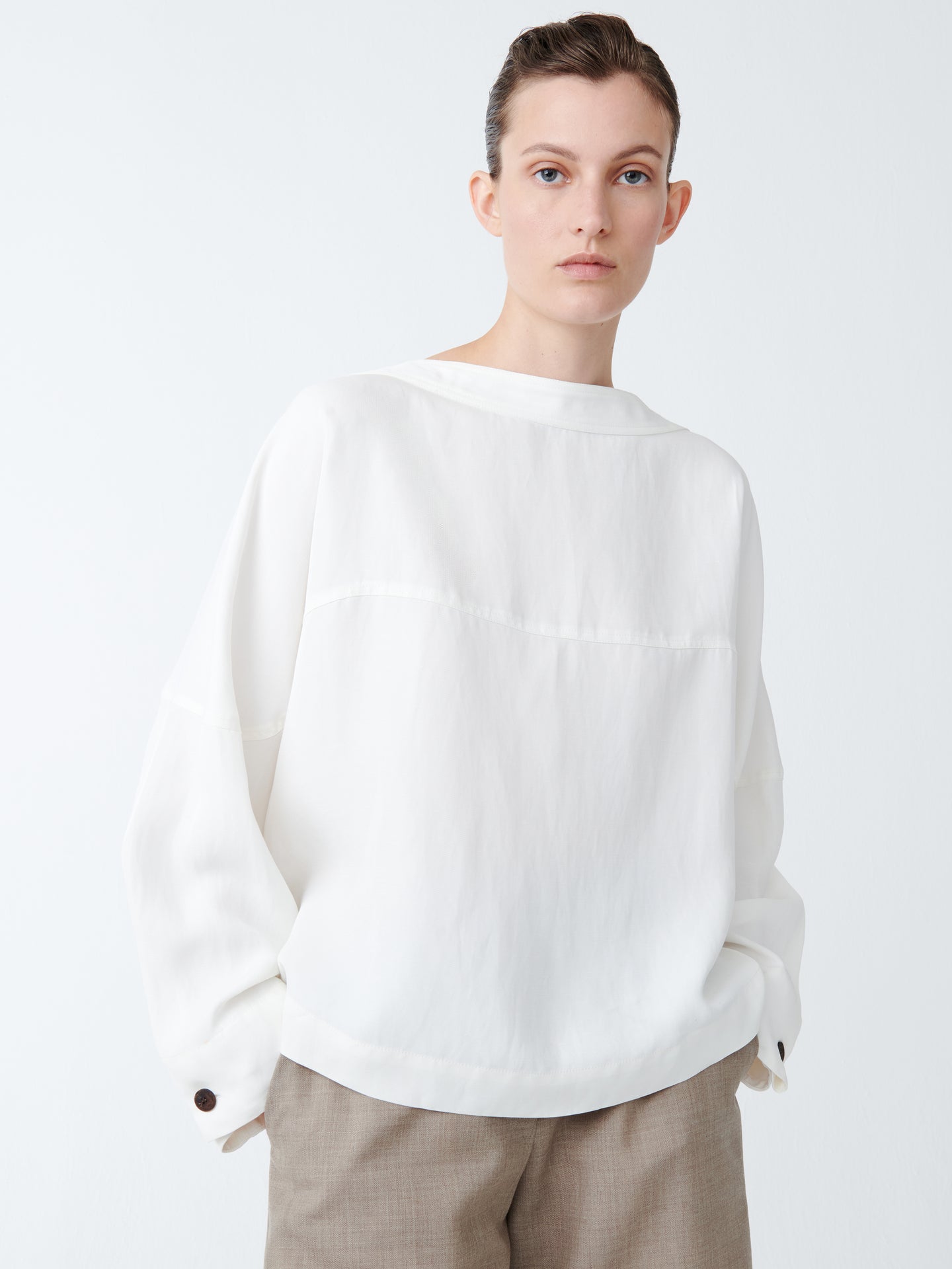 Sarr Top in Parchment