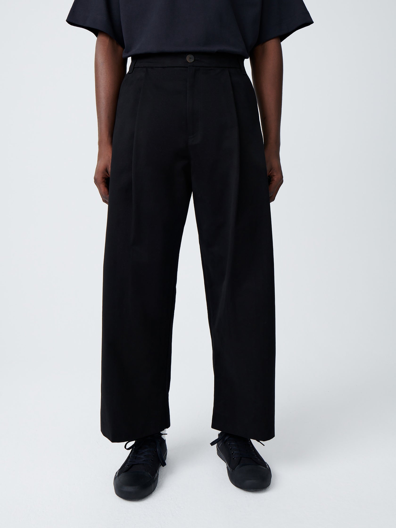 Sorte Pant In Black– Studio Nicholson