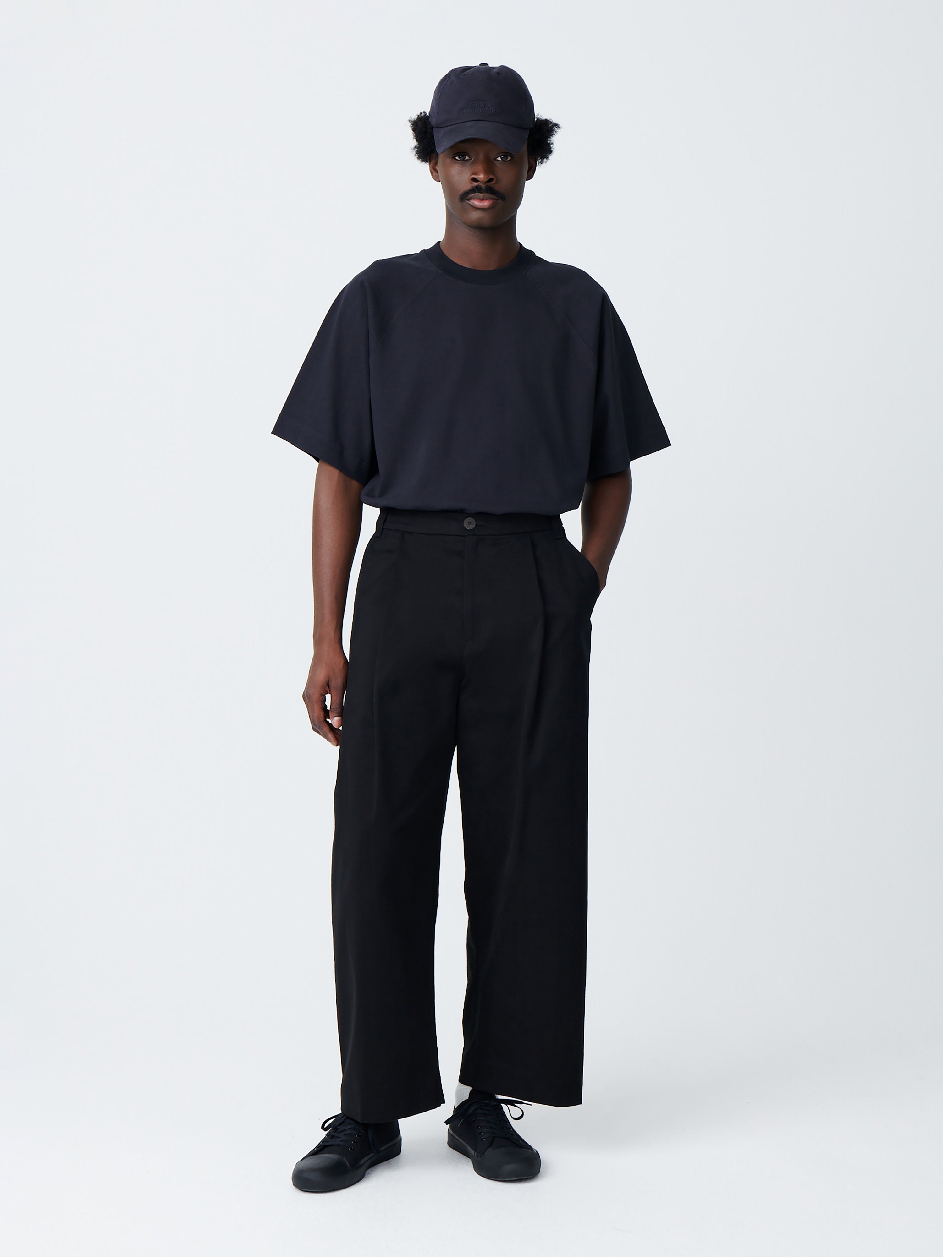 Sorte Pant In Black– Studio Nicholson