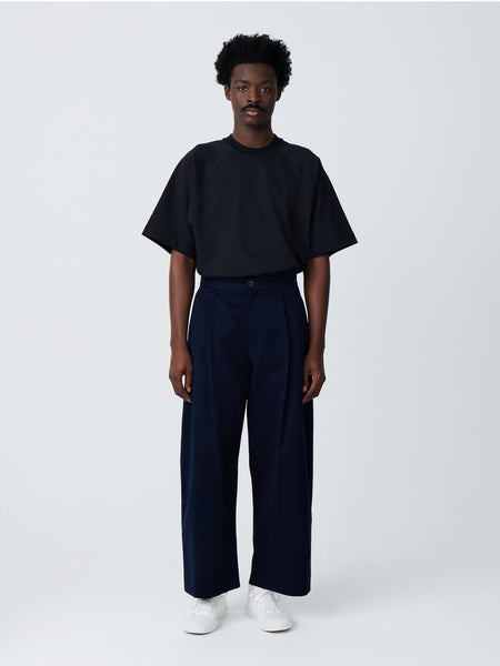 Sorte Pant In Dark Navy– Studio Nicholson