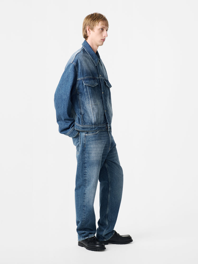 Stein Denim Jacket in Worn Wash Indigo