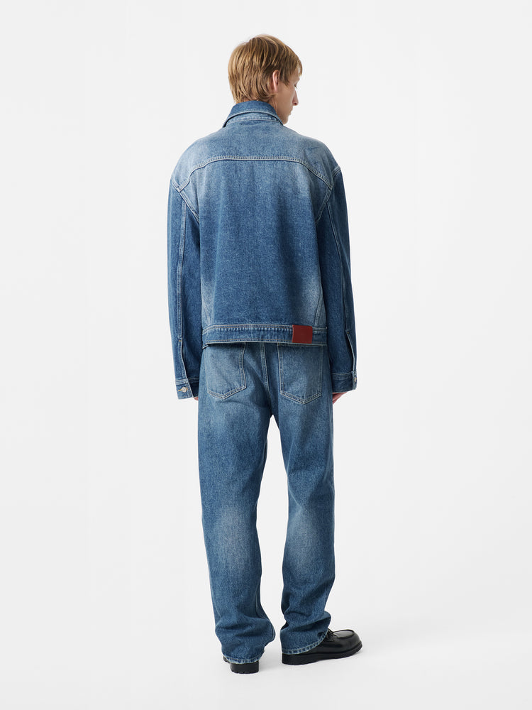 Stein Denim Jacket in Worn Wash Indigo