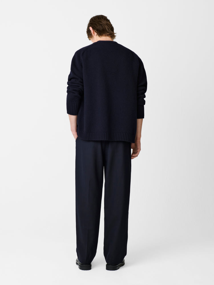 Sen Knit in Darkest Navy