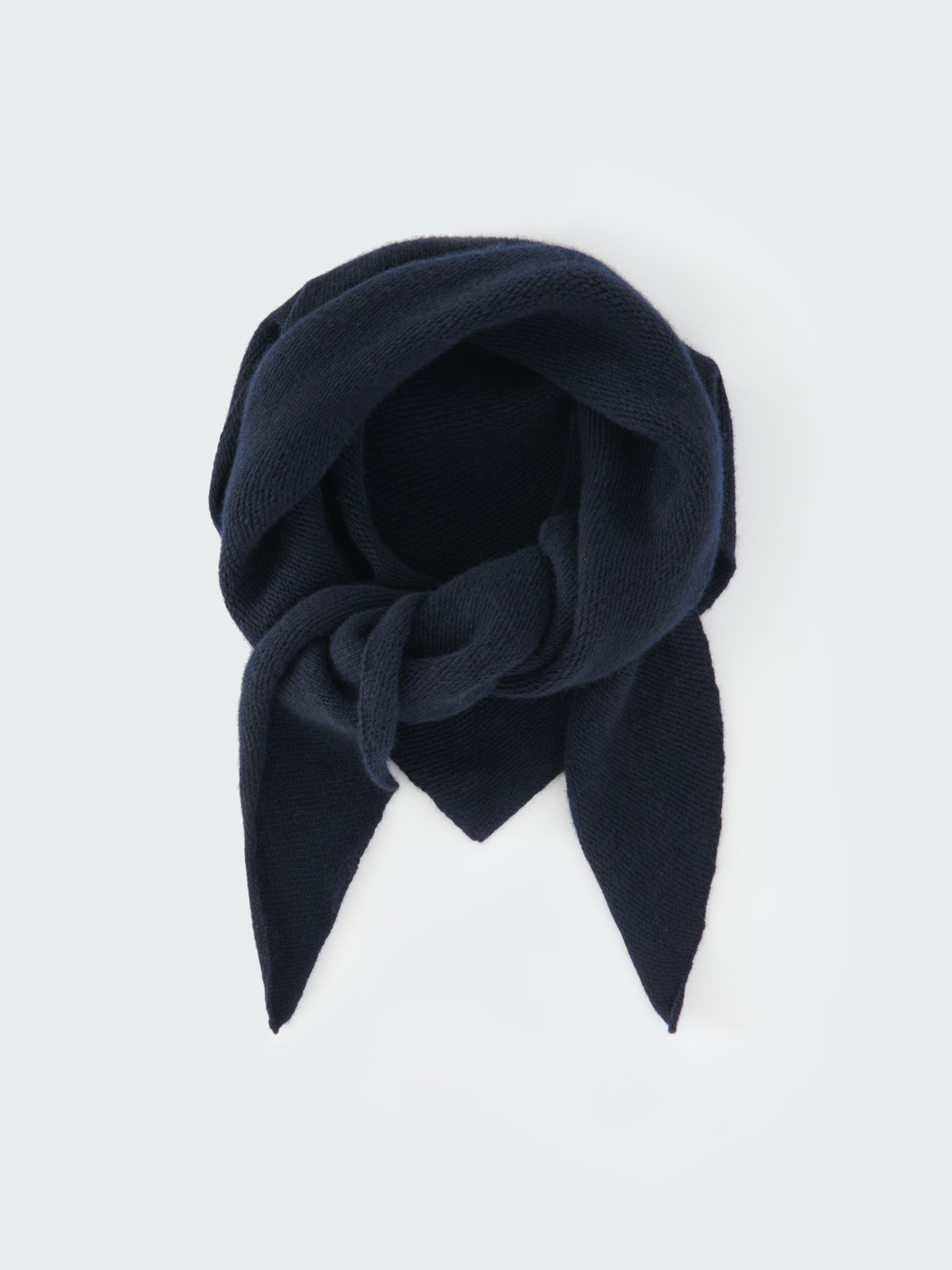 Trigon Scarf in Darkest Navy