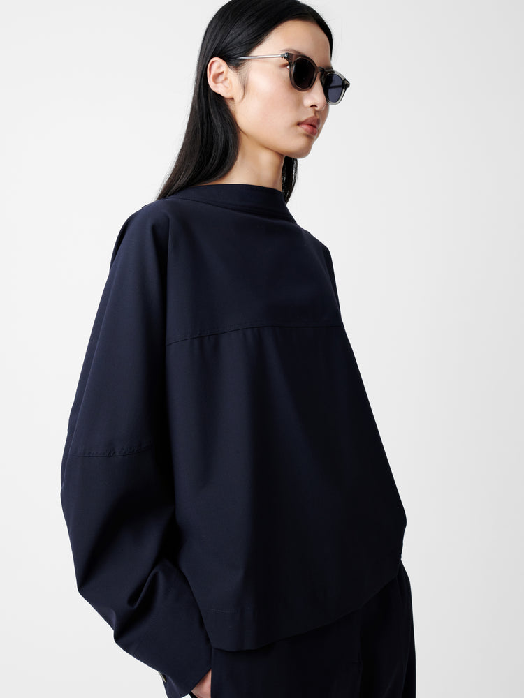 Velho Top in Darkest Navy