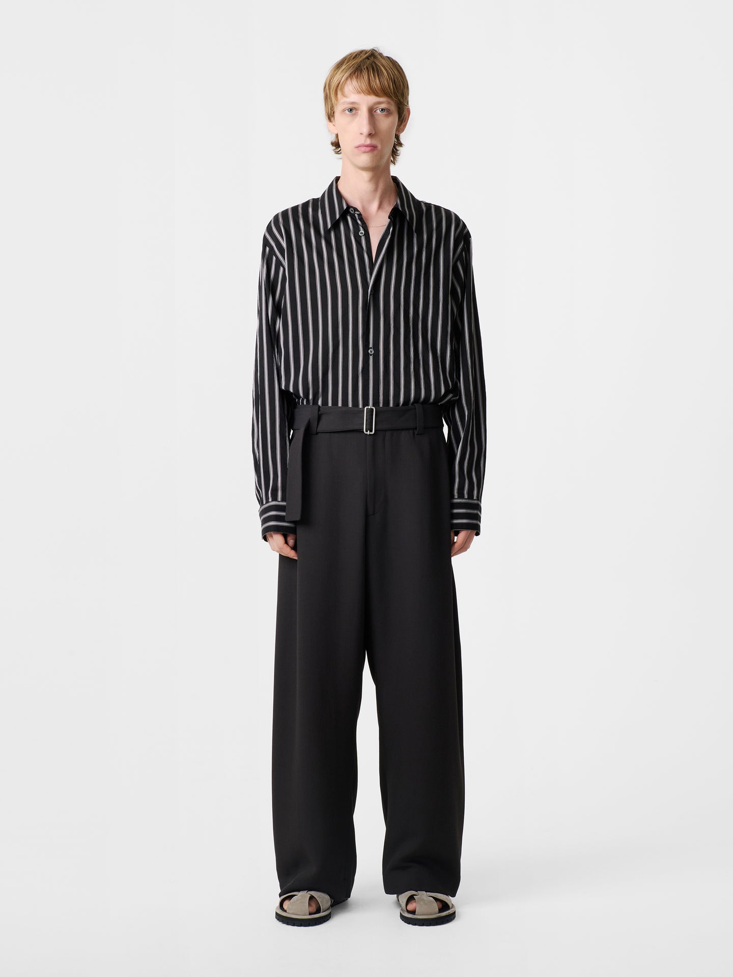 Vital Wool Pant in Oil