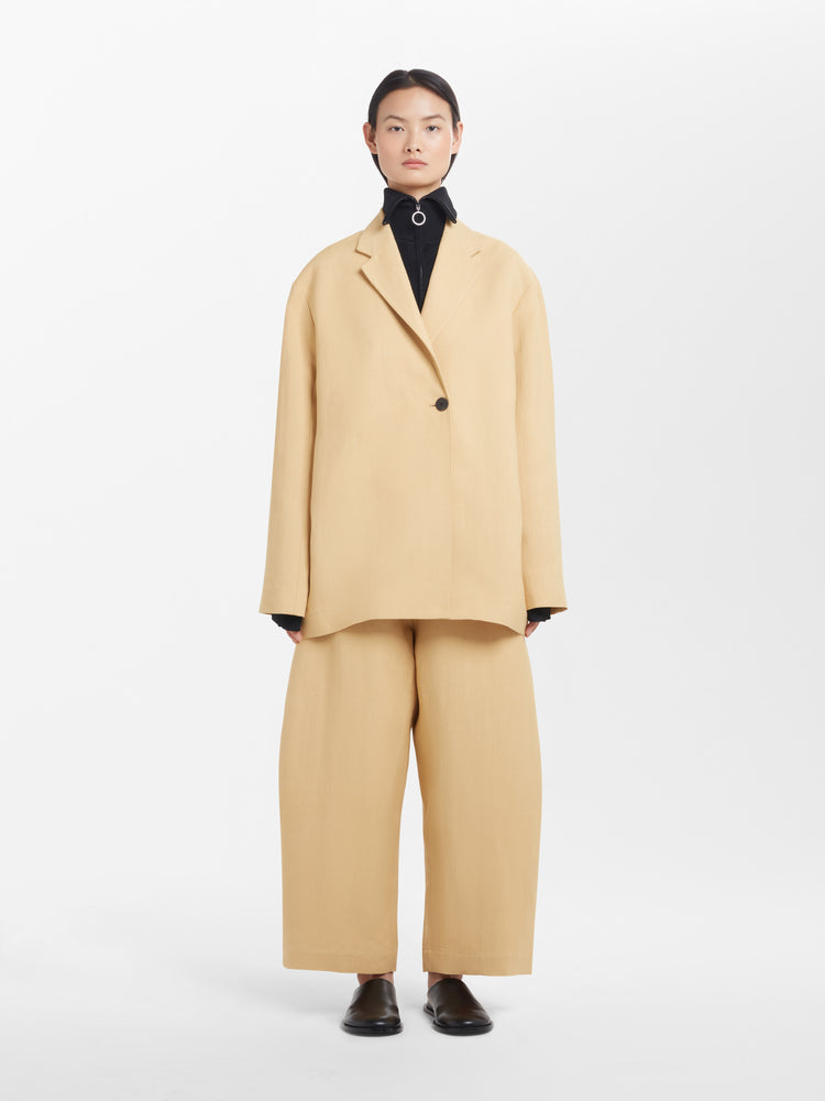 Chalco Linen Pant in Lark– Studio Nicholson