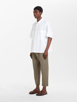 Eurus Shirt in Optic White– Studio Nicholson