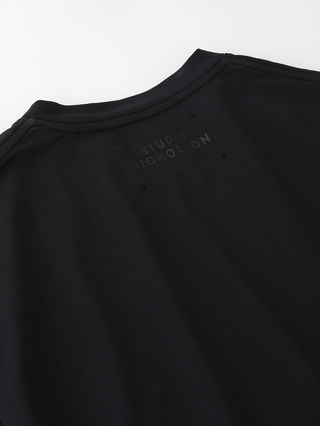 Loop Long Sleeve T-Shirt In Black– Studio Nicholson