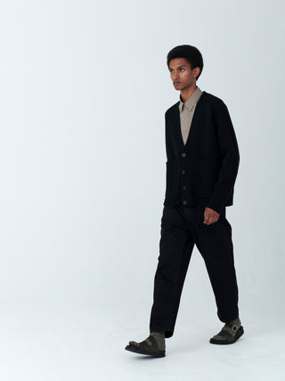 Tannaro Washed Denim Pant in Black