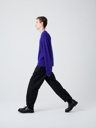 Zephyr Coated Cotton Pant in Black– Studio Nicholson